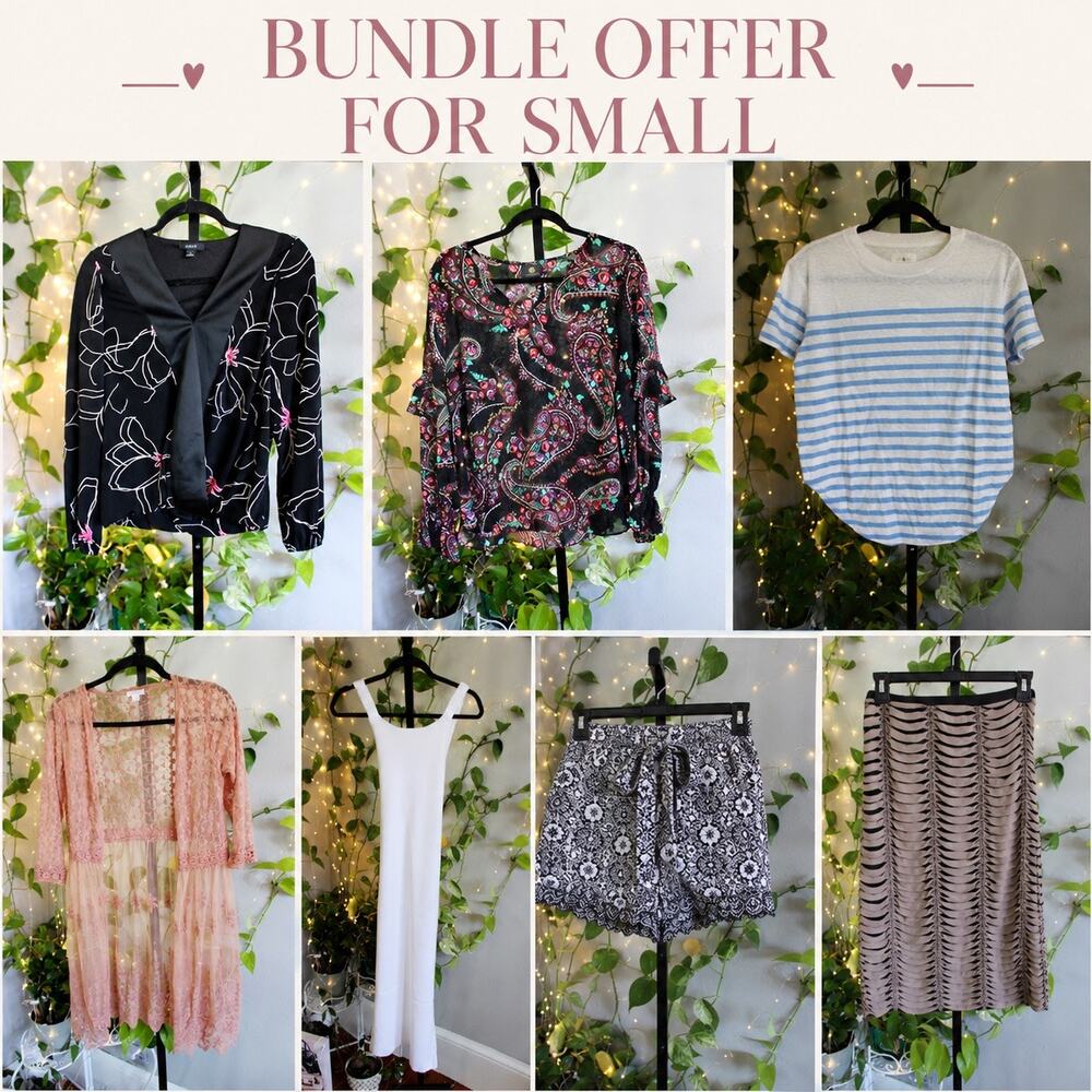 Small Bundle Offer | 8-Piece Women’s Clothing Bundle | MSRP Around $300+